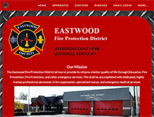 Tablet Screenshot of eastwoodfire.com